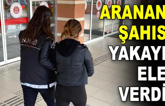 Aranan Şahıs Yakayı Ele Verdi