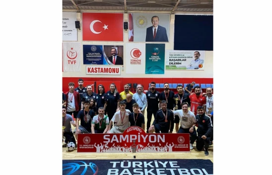 Ayak Tenisinde bölge birinciliği