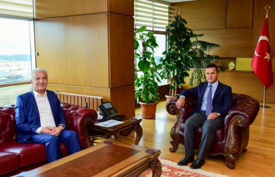 Azdavay Belediye Başkanı'ndan Rektör Topal'a Ziyaret