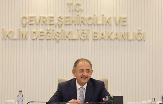 Bakan Özhaseki: 'Atık suların yeniden kullanımı yüzde 5,2'ye yükseldi'