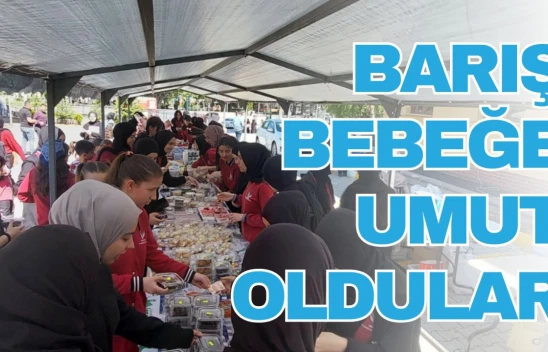 Barış'a Kermesleriyle Umut Oldular