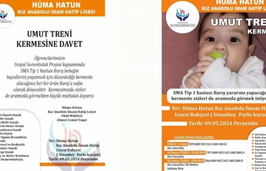 Barış Bebek İçin Umut Olacaklar