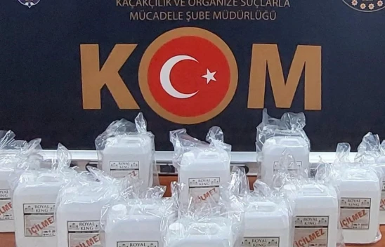 60 Litre Etil Alkolle Yakalandı, Bahanesi 'Pes' Dedirtti!