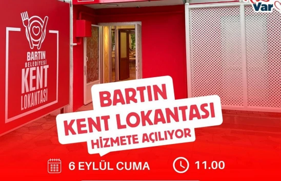 Bartın'da Kent Lokantası Açılıyor