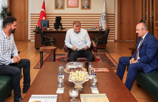 Başkan Arslan'dan Candaroğlu'na Ziyaret