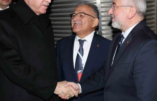 Başkan Aşgın, Cumhurbaşkanı Erdoğan ile Bir Araya Geldi