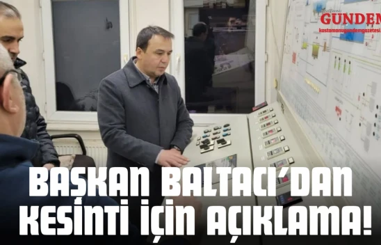 Başkan Baltacı'dan Kesinti İçin Açıklama!