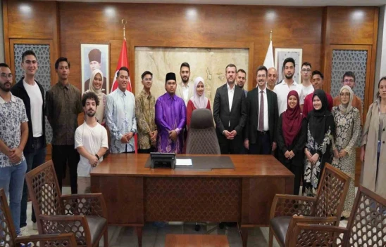 Başkan Çetinkaya Malezyalı Heyeti Kabul Etti