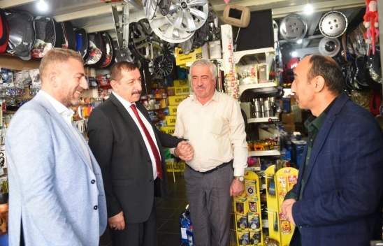 Başkan Vidinlioğlu'ndan Eski Sanayi Sitesi'ne Ziyaret