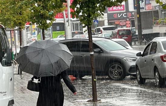 Batı Karadeniz'de Sağanak Yağış Uyarısı