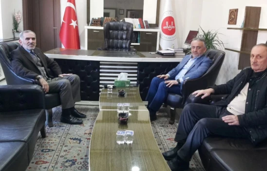 Bayburt İl Müftüsü'nden, Müftü Bekir Derin'e Ziyaret