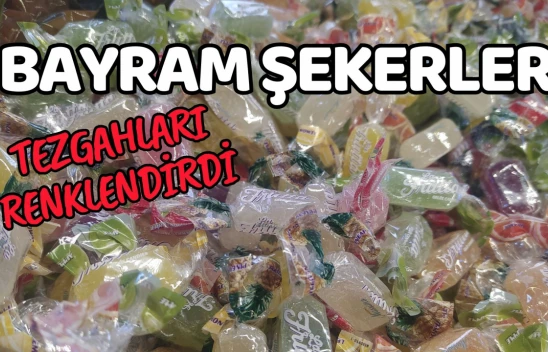 Bayram Şekerleri Tezgahları Renklendirdi