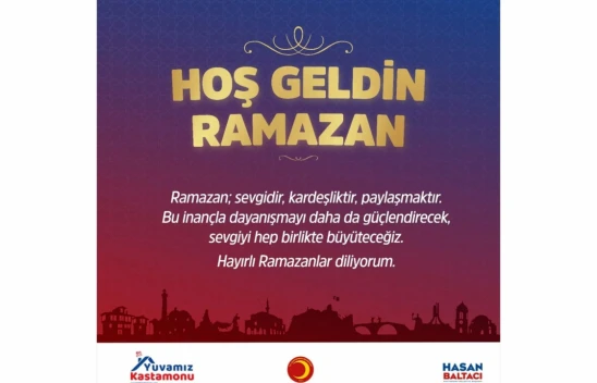 Belediye Başkanı Hasan Baltacı'dan Ramazan Ayı Mesajı