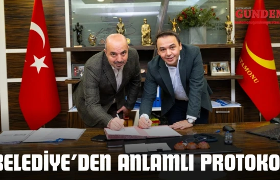 Belediye'den Anlamlı Protokol