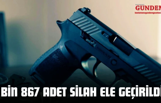 Bin 867 Silah Ele Geçirildi!