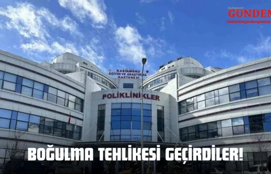 Boğulma Tehlikesi Geçirdiler!