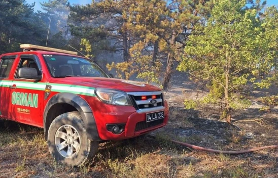 Yangın Büyümeden Söndürüldü