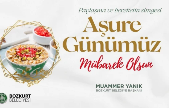 Bozkurt Belediye Başkanı Yanık'tan Aşure Günü Mesajı