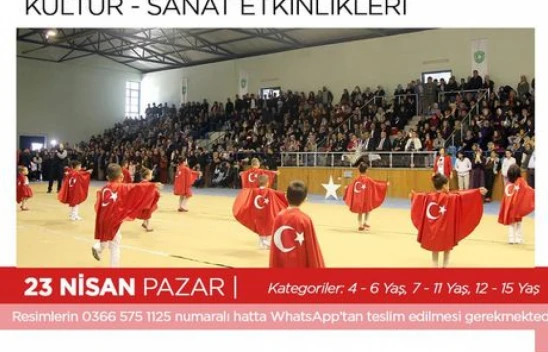 Bozkurt Belediyesi'nden 23 Nisan resim yarışması