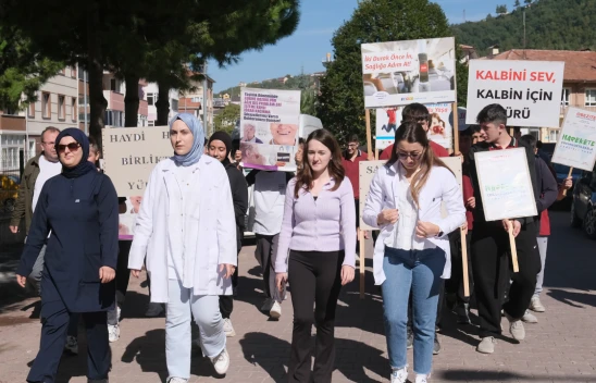 Bozkurt'ta, Dünya Yürüyüş Günü Kutlandı