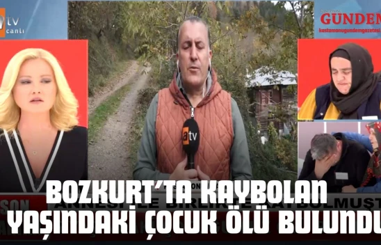 Bozkurt'ta Kaybolan 5 Yaşındaki Çocuk Ölü Bulundu!
