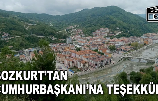 Bozkurt'tan Cumhurbaşkanı'na Teşekkür