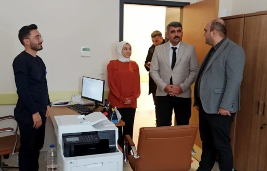 Çağdaş Derdiyok, Küre'de İncelemelerde Bulundu