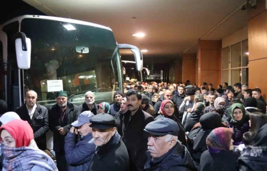 75 Umreci Kutsal Topraklara Uğurlandı