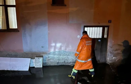 Çankırı'da Sağanak Yağış ve Fırtına Hayatı Olumsuz Etkiledi