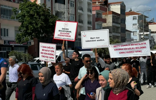 Çatalzeytin'de Sağlık İçin Hareket Ettiler