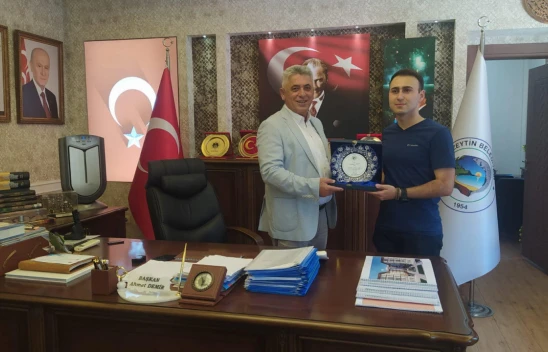 Çatalzeytin İlçe Jandarma Komutanı'ndan veda ziyareti