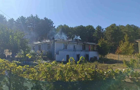 Kastamonu'da Bacadan Çıkan Yangın Korkuttu