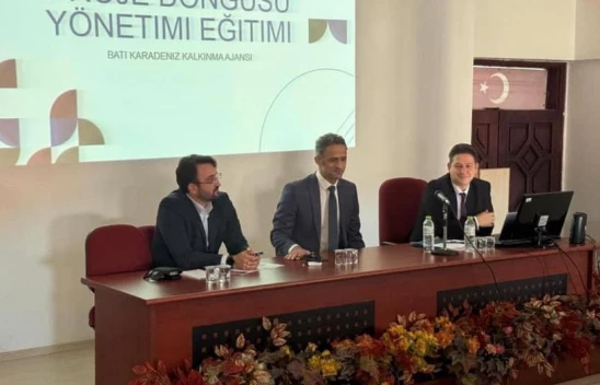 Çaycuma'da 'Proje Yazma Döngüsü Eğitimi' Başladı