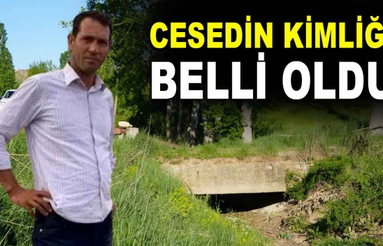 Cesedin Kimliği Belli Oldu