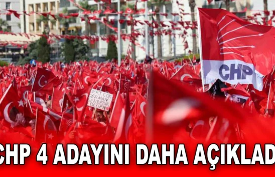 CHP Kastamonu'da 4 Adayını Daha Açıkladı