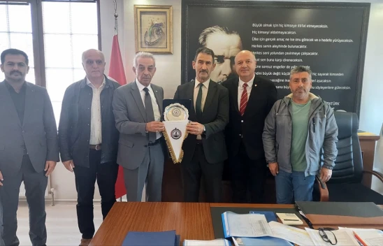 Cide Belediye Başkanı Demir'e ASKF'den Ziyaret