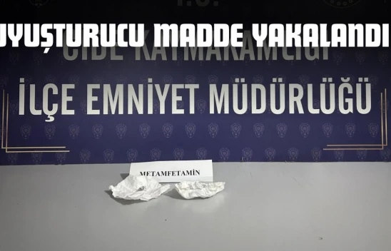 Cide'de Uyuşturucu Madde Yakalandı!