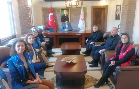 Cide Gençlik ve Spor İlçe Müdürlüğünden Kaymakam Güneş'e Ziyaret