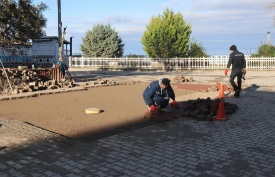 Cide Yol Onarımına Devam Ediyor
