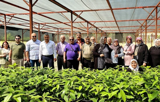 Çiftçi İnceleme Gezisi Gerçekleştirildi