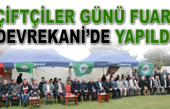 Çiftçiler Günü Fuarı Devrekani'de Yapıldı