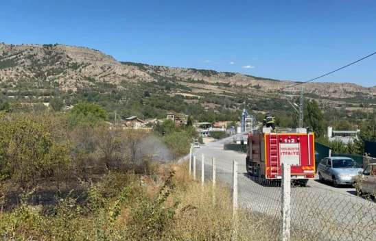 Çıkan Yangın Büyümeden Söndürüldü