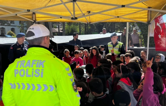 Çocuklara Trafik Bilgisi Aşılanıyor