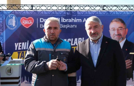 Çorum Belediyesi'nde Anahtar Teslim Töreni