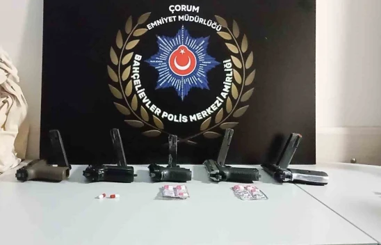 Çorum Polisi Magandalara Göz Açtırmadı