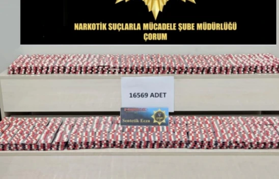 Çorum Polisi'nden Uyuşturucu Operasyonu