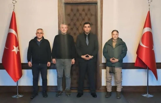 Çubuk İlçe Müdürlerinden Kaymakam Cevizci'ye Ziyaret