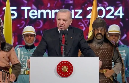 Cumhurbaşkanı Erdoğan 15 Temmuz Anma Programına Katıldı