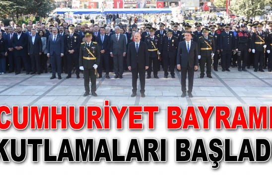 Cumhuriyet Bayramı Kutlamaları Başladı 