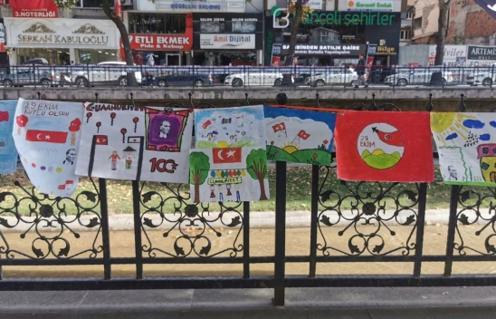 Cumhuriyet'in çocuklarından açık hava sergisi